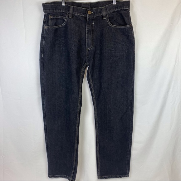 Vintage Coogi Embroidered Blue Denim Loose Fit Baggy Jeans - Picture 5 of 12